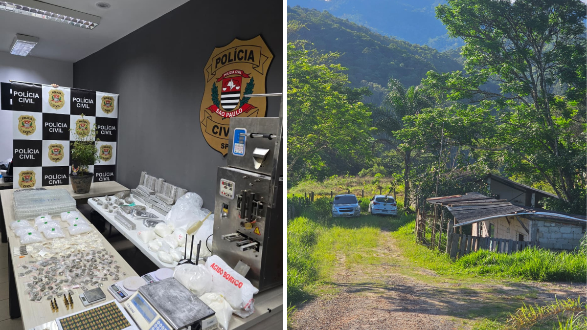 Polícia apreende cerca de 60 kg de drogas em "casa-bomba" em São José
