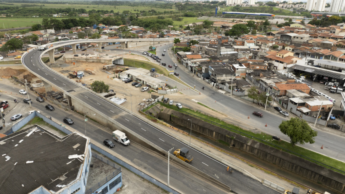 Túnel e viaduto da Sebastião Gualberto são abertos nesta sexta (30) em SJC