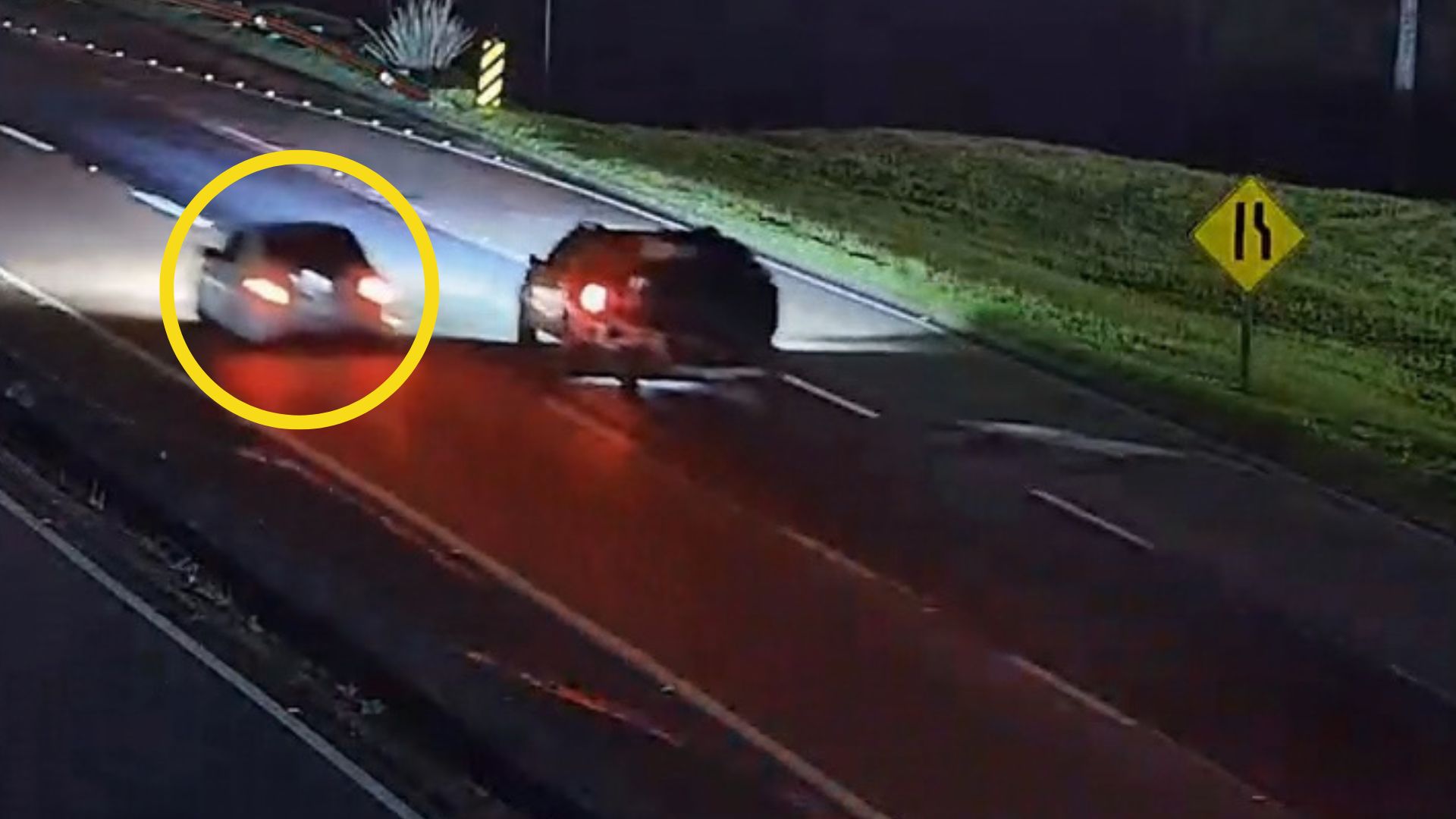 Vídeo mostra carro em alta velocidade antes de morte na BR-116, em Mandirituba