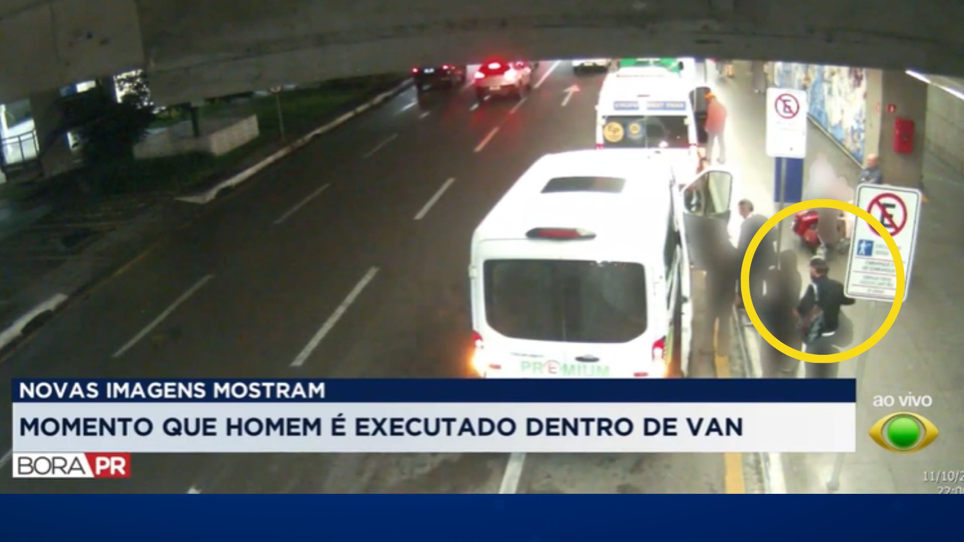 Vídeo mostra como Felipe foi executado em van em São José dos Pinhais