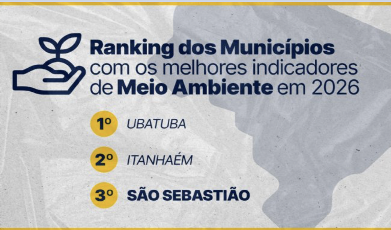 São Sebastião é o 3º melhor município do Brasil