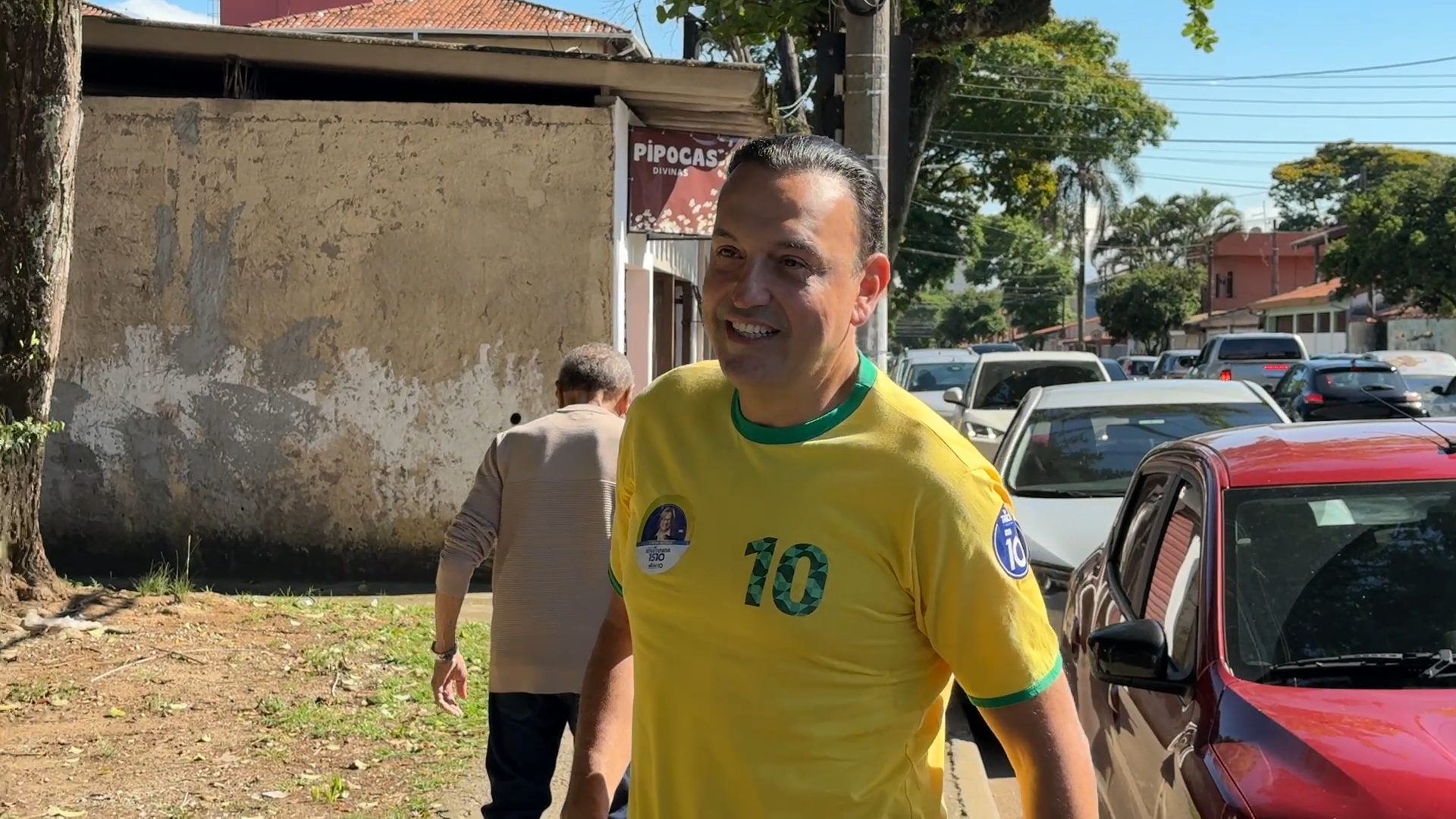 Vice-governador Felicio Ramuth vota em São José dos Campos; veja