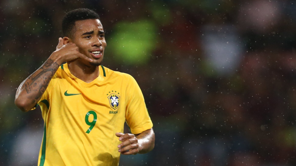 Gabriel Jesus na Seleção Brasileira
