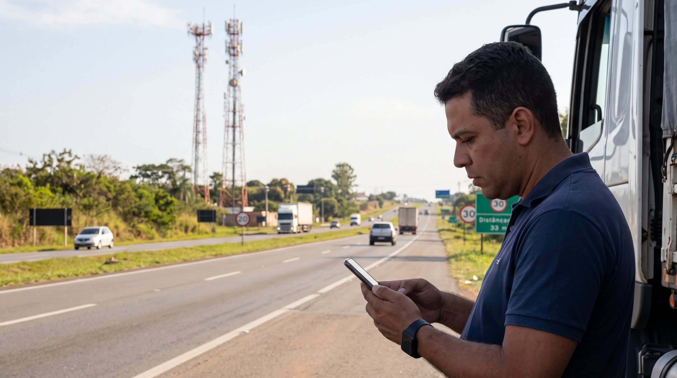 Governo Federal lança plano para dobrar sinal de celular em rodovias