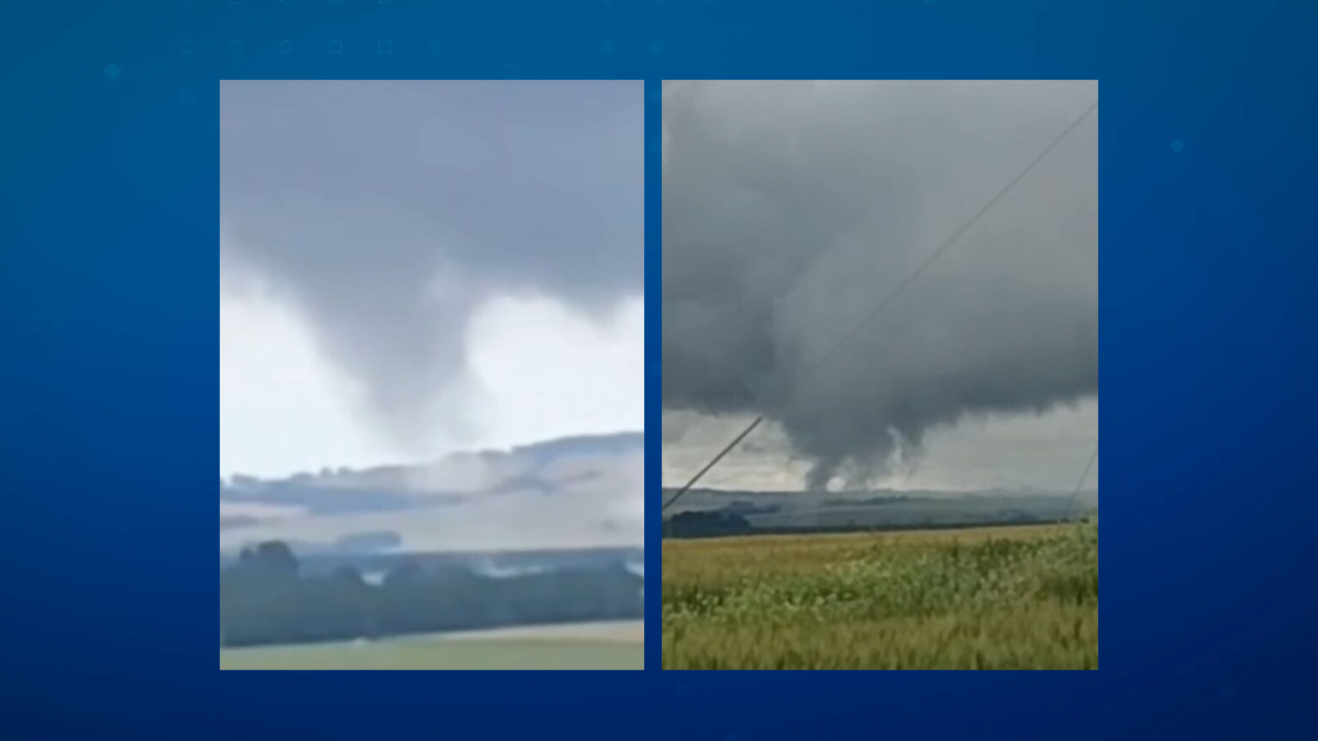 Tornado landspout é registrado entre Carambeí e Ponta Grossa no Paraná