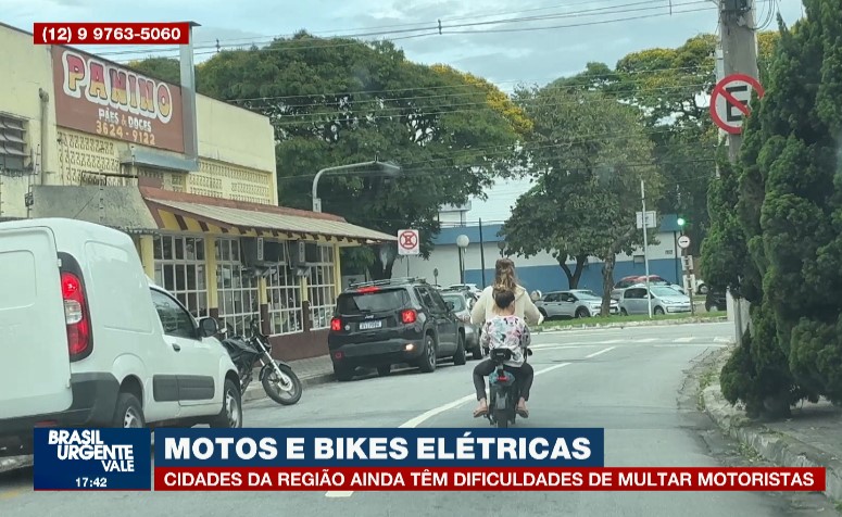 Motos e bikes elétricas: cidades do Vale têm dificuldade para multar