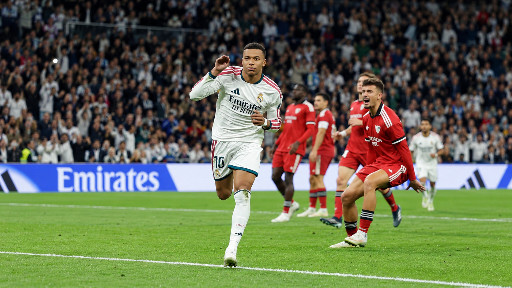 Mbappé brilha, Real goleia e Endrick estreia como titular na "Era Mourinho"