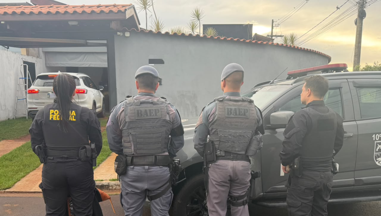 PF prende empresário em Aguaí durante megaoperação contra tráfico