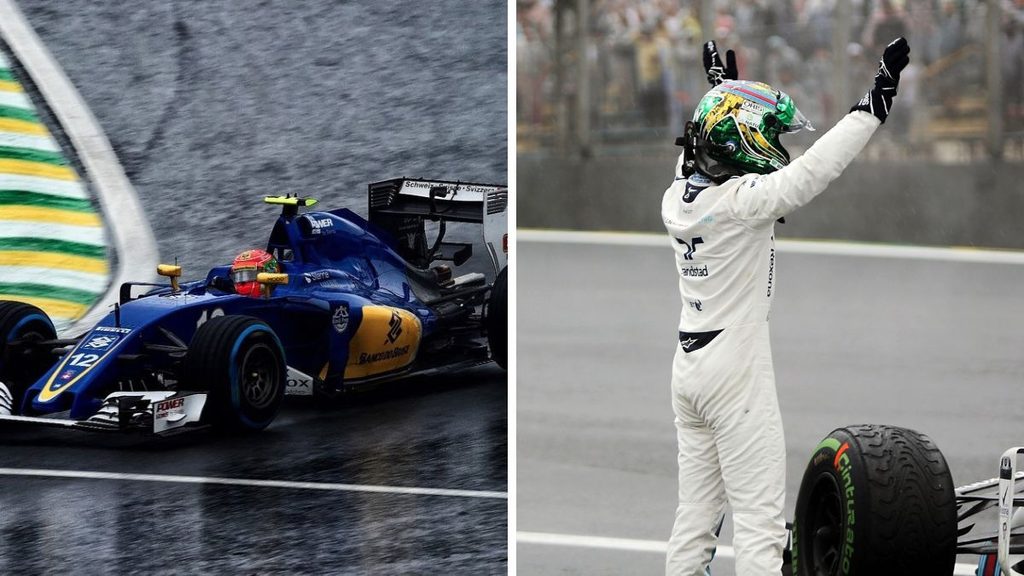 Felipe Nasr e Felipe Massa em 2016