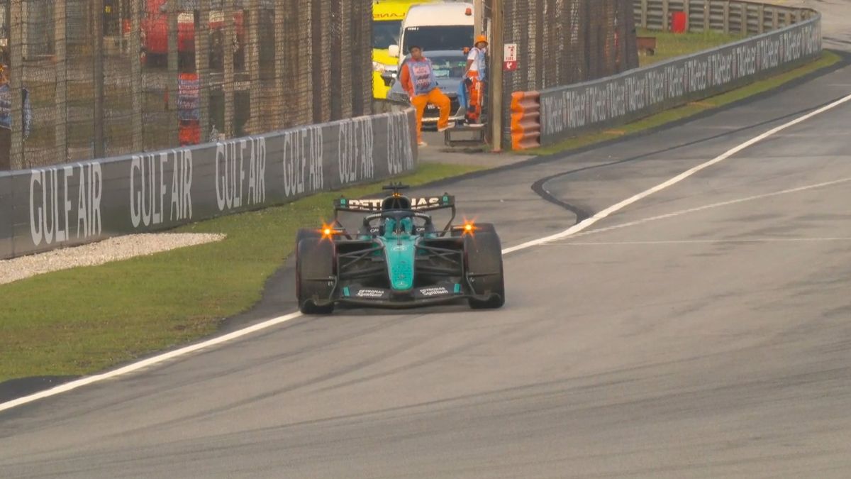 Russell abandona GP do Bahrein após falha sob safety car