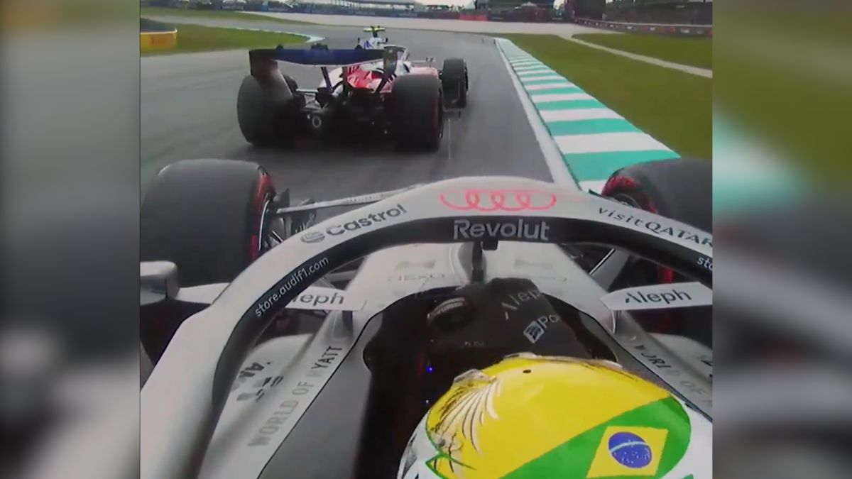 Bortoleto reclama de Hamilton após TL2 do GP do Bahrein: “Que p... "