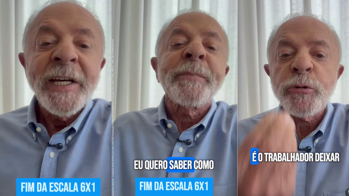 Lula diz querer ver como Flávio Bolsonaro irá votar na PEC do fim da escala 6x1