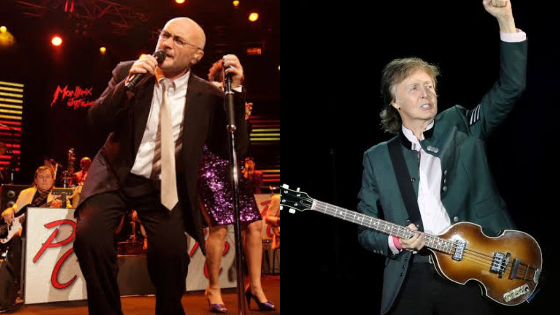 Phil Collins e Paul McCartney fazem as pazes após briga de quase 25 anos