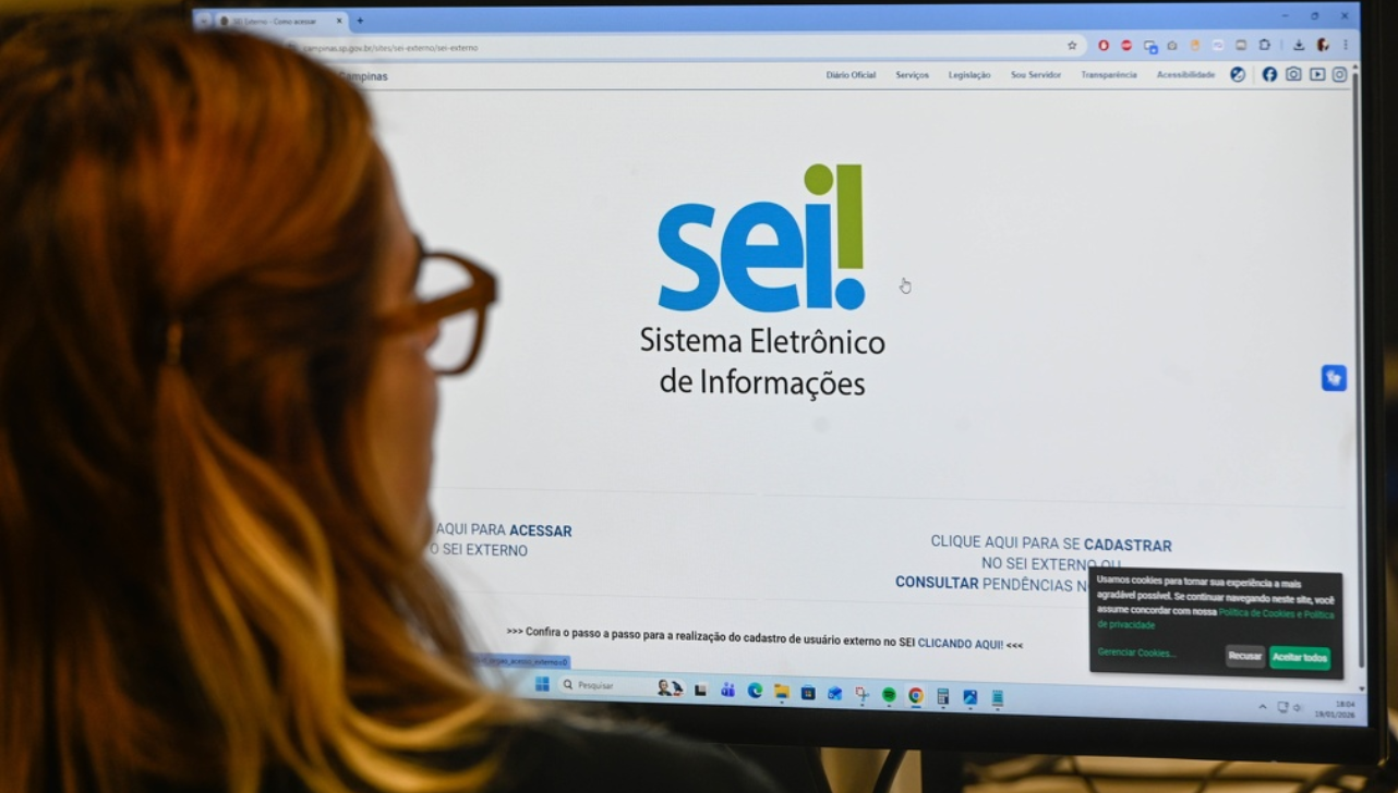 Campinas suspende acesso ao SEI após alerta de falhas críticas no PHP