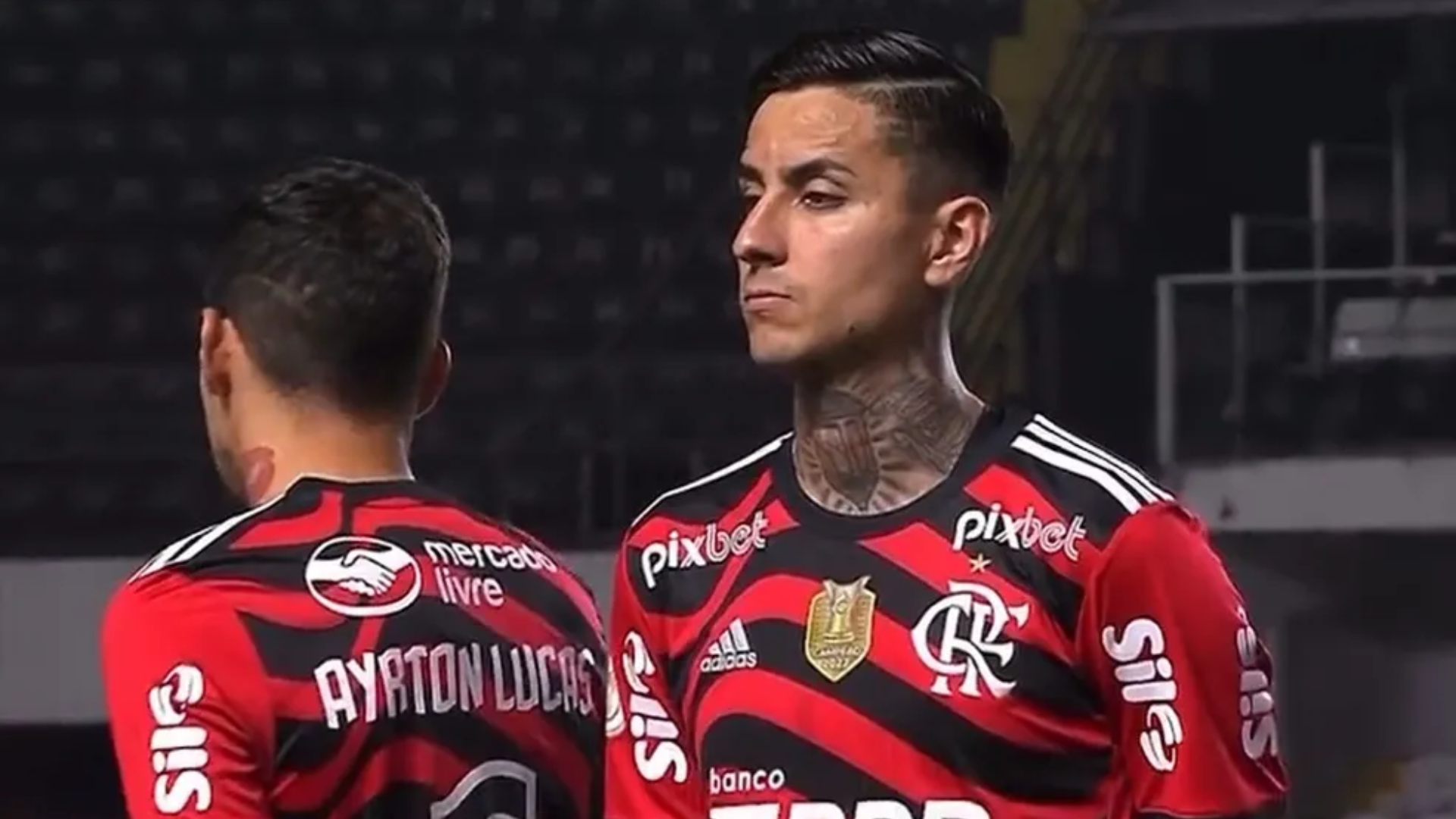 A história por trás do patch errado do Flamengo contra o Santos em 2023