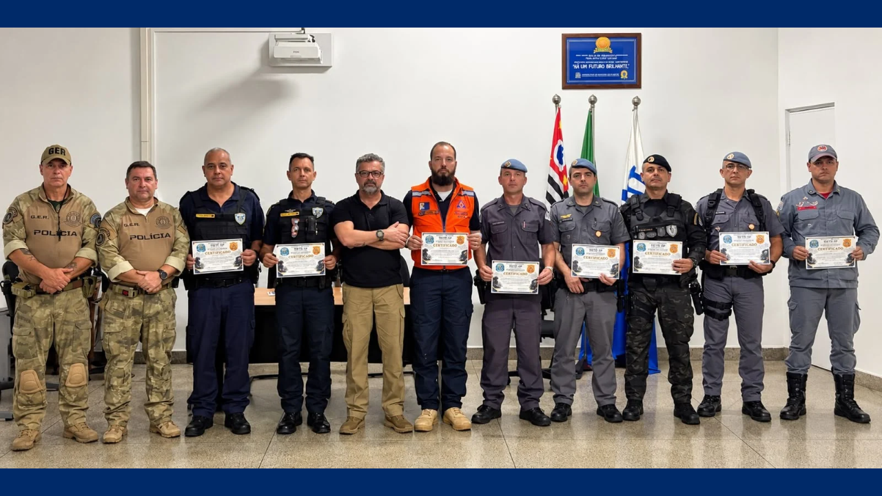 Curso em Tietê ensina procedimentos para ocorrências com explosivos