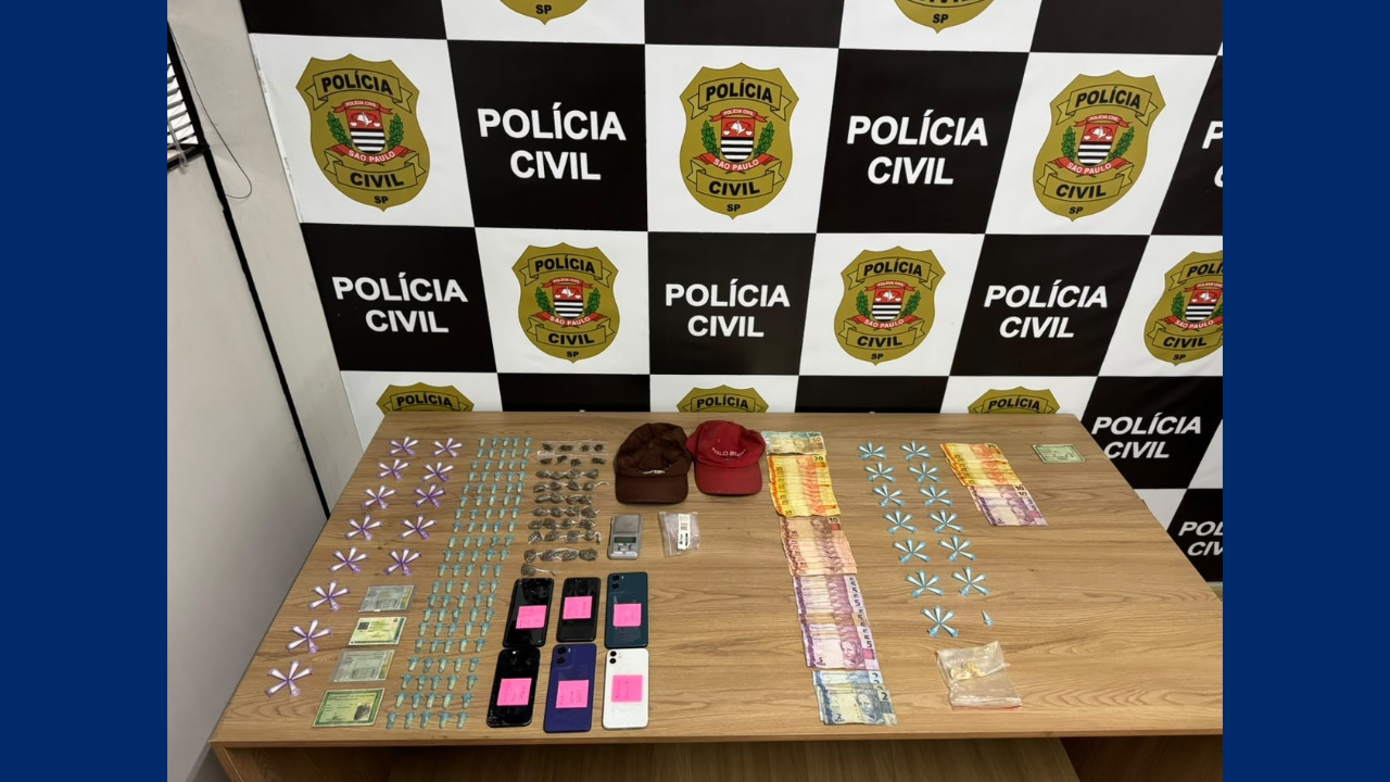 Operação antidrogas prende quatro e apreende adolescente em Itapetininga