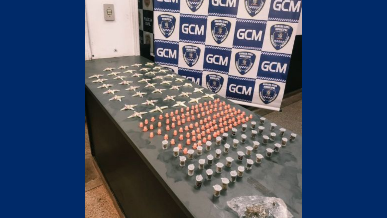 Itapetininga: GCM apreende drogas escondidas em local de descarte