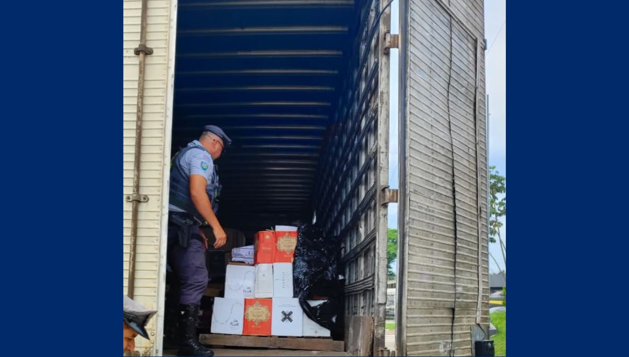 Carga de produtos contrabandeados é apreendida em Itapetininga