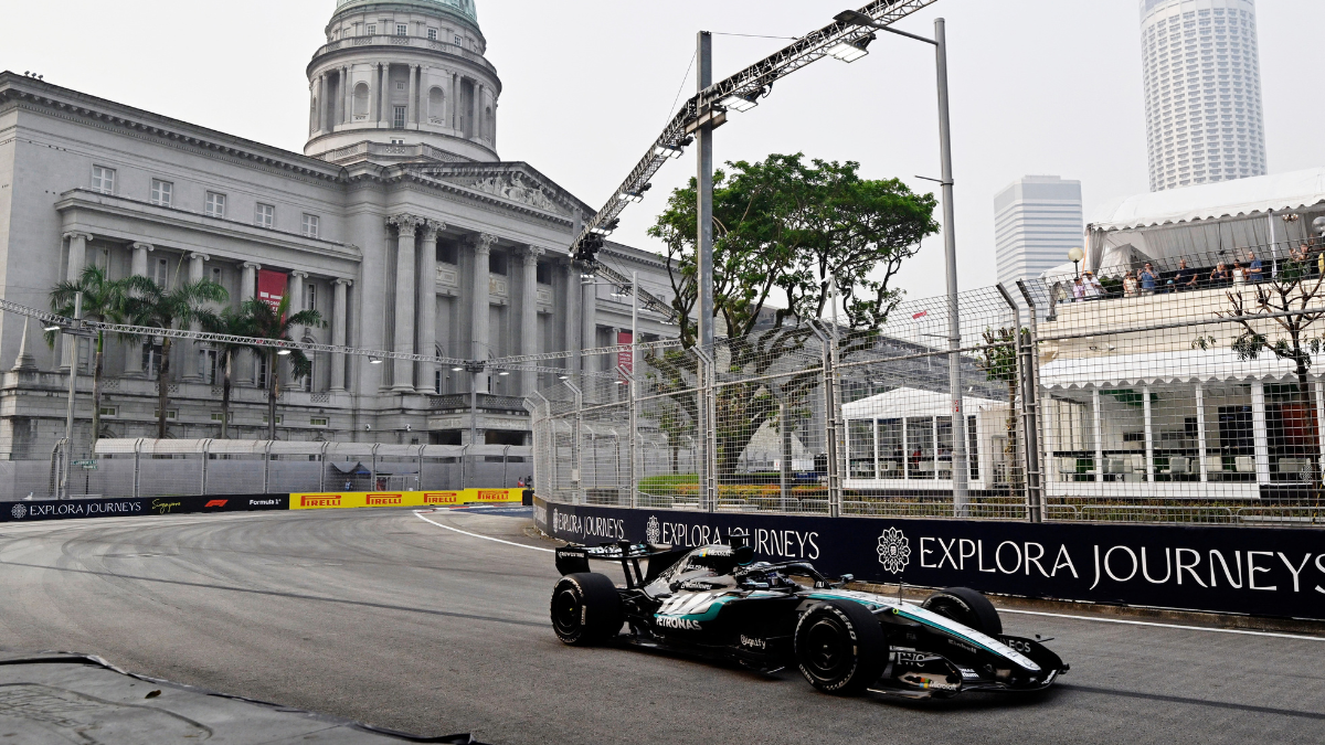 Russell lidera único treino livre do GP de Singapura; Bortoleto é 16º