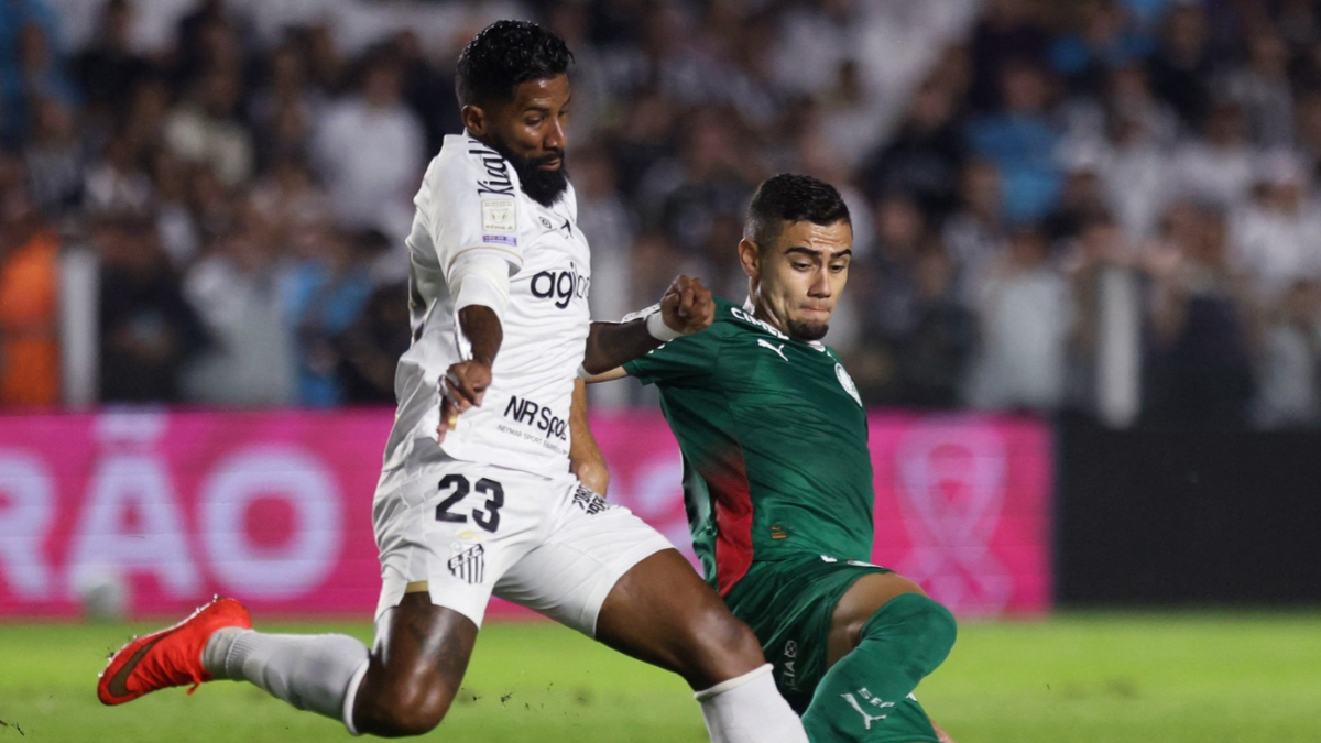 Santos e Palmeiras ficam no empate pelo Campeonato Brasileiro