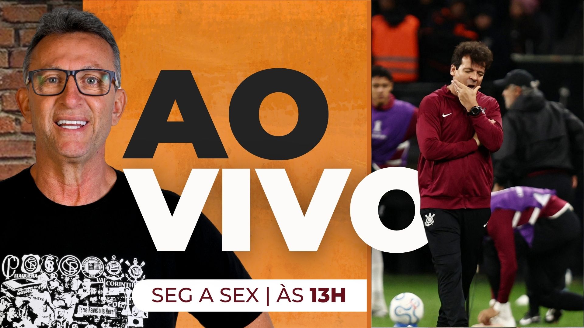 Os Donos da Bola debatem demissão de Diniz e novo técnico do Corinthians