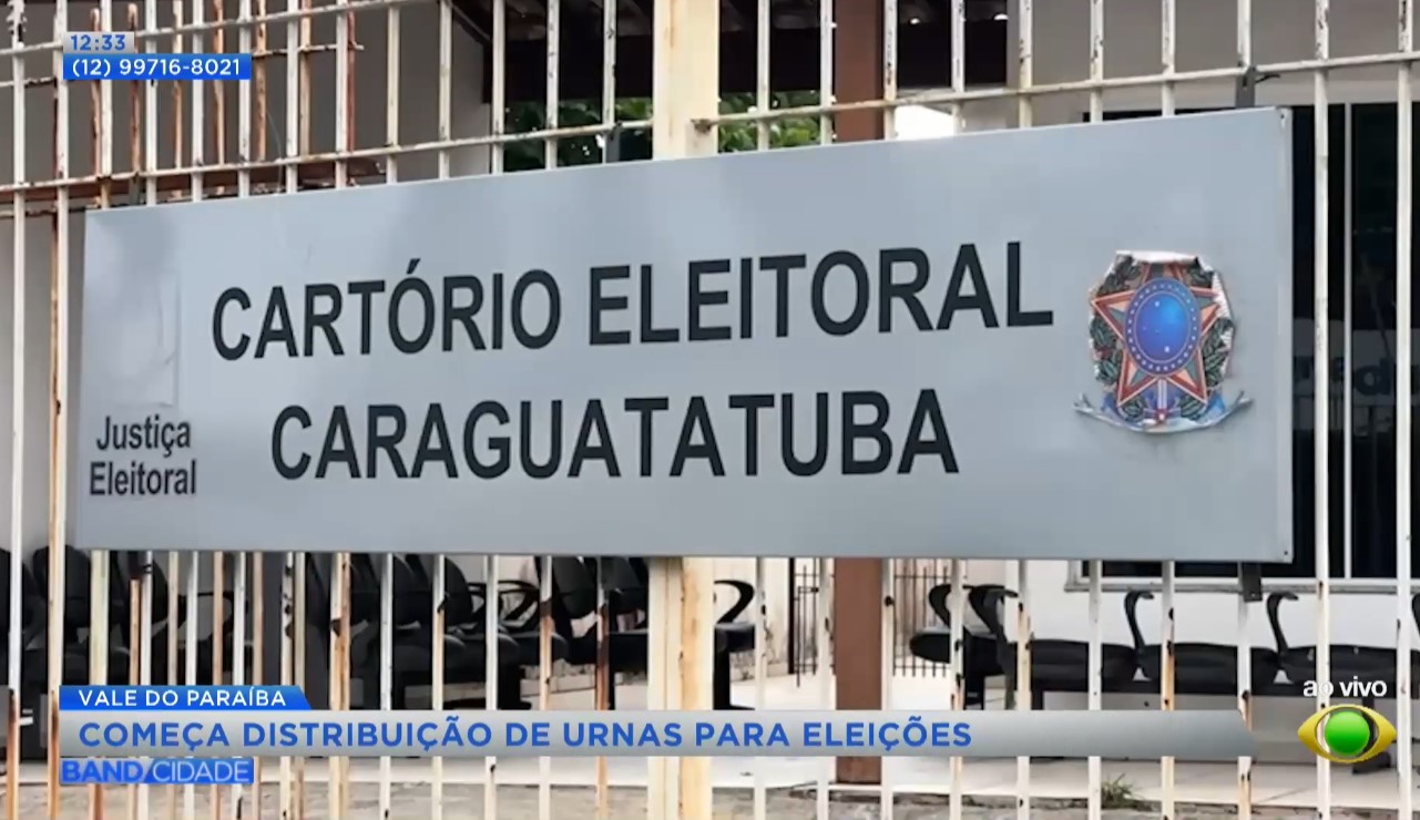 Caraguatatuba prepara distribuição de urnas eletrônicas para domingo (4)
