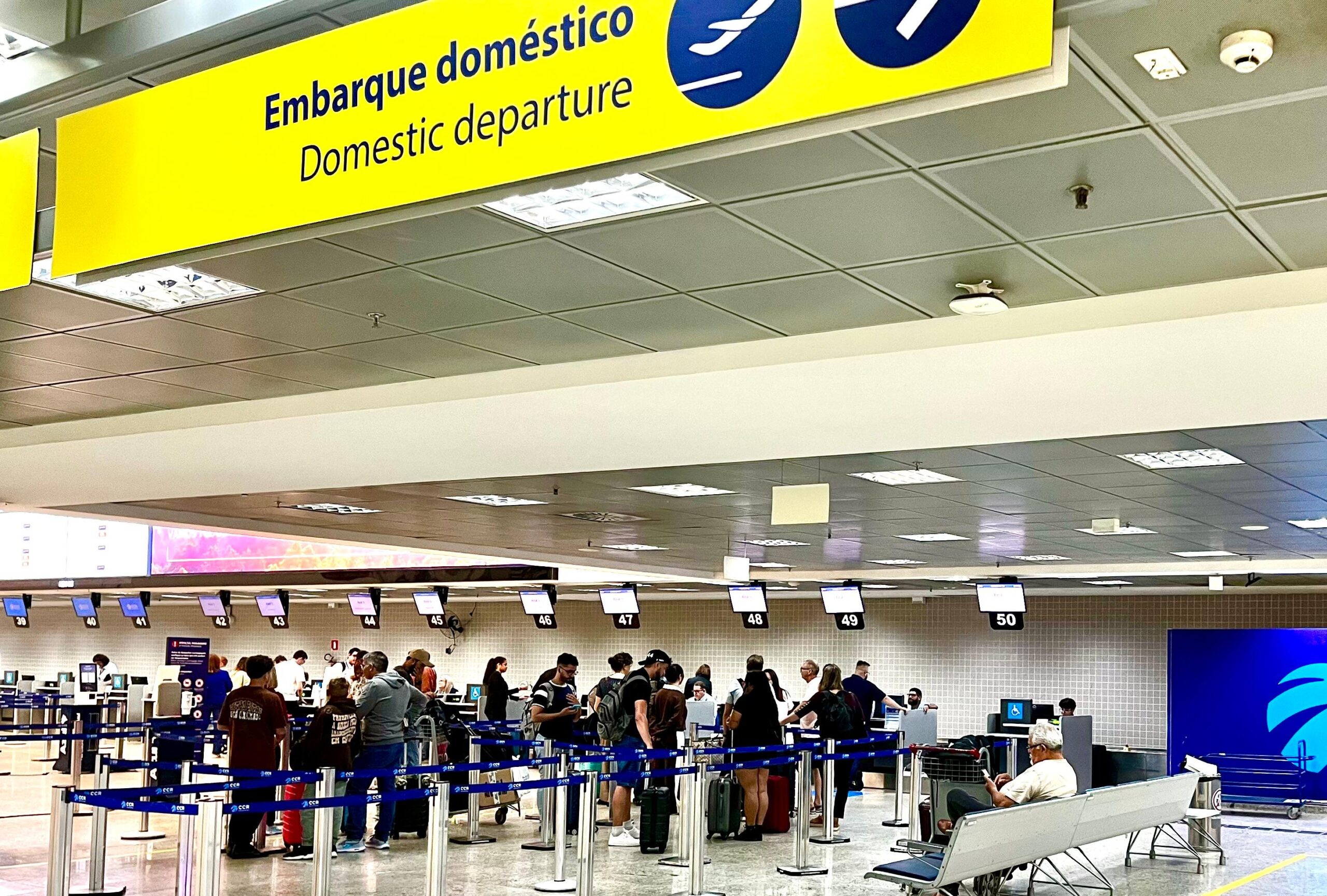 Aeroporto Afonso Pena terá ponto para justificar ausência nas eleições