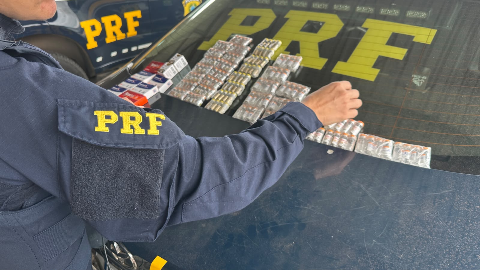 PRF apreende 184 ampolas de tirzepatida na BR-153
