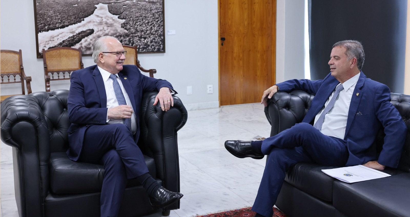 Após encontro com Fachin, Marinho nega intenção de 'caça às bruxas' ao STF