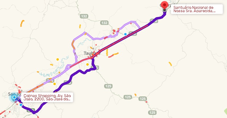 Dutra tem pelo menos 28 km de congestionamento neste sábado (10)