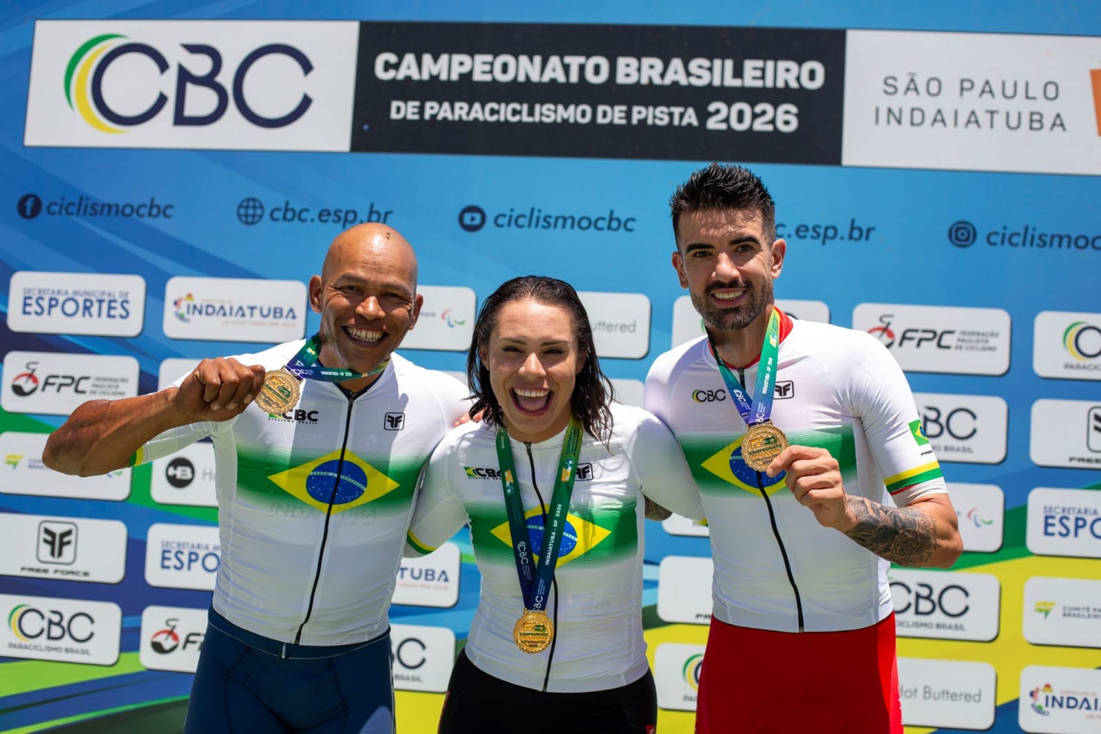 Instituto Athlon conquista sete ouros no Brasileiro de Paraciclismo de Pista
