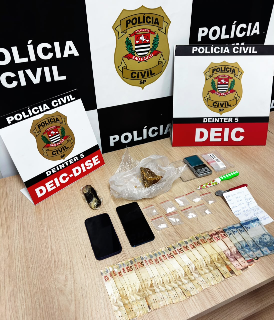 Polícia Civil prende suspeito de tráfico e apreende drogas em Rio Preto