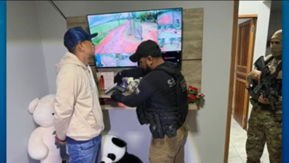 'Careca', traficante do Comando Vermelho, é preso em fazenda no Paraguai