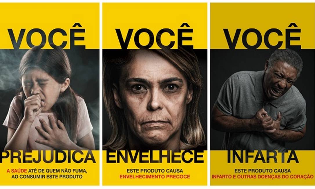 Anvisa abre consulta pública para atualizar imagens em maços de cigarro
