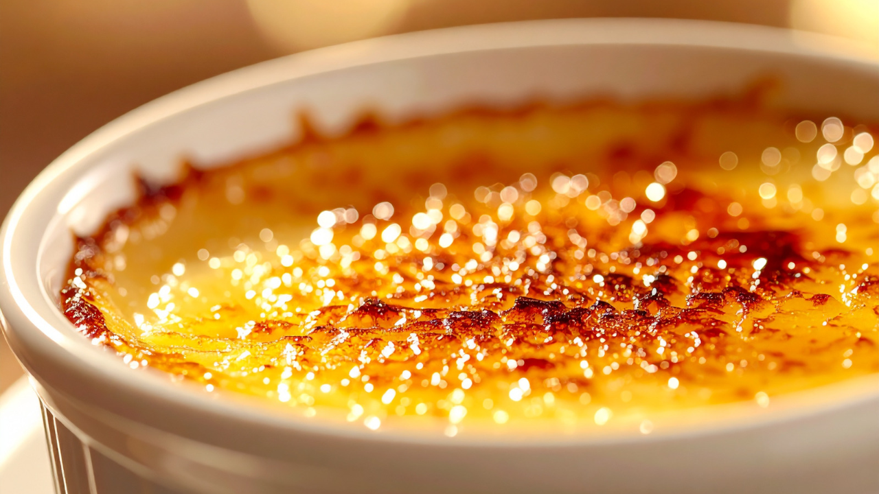Experimente um crème brûlée de limão-siciliano e se encante com o sabor