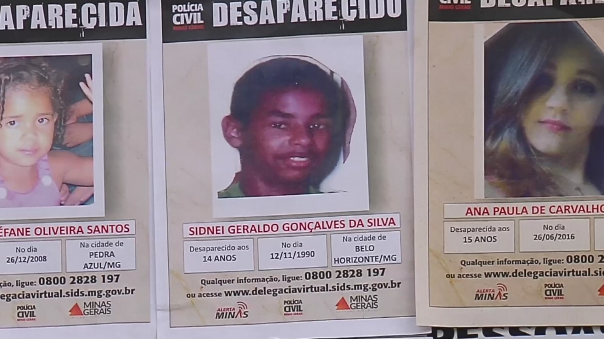 Minas Gerais registra alta de desaparecimentos