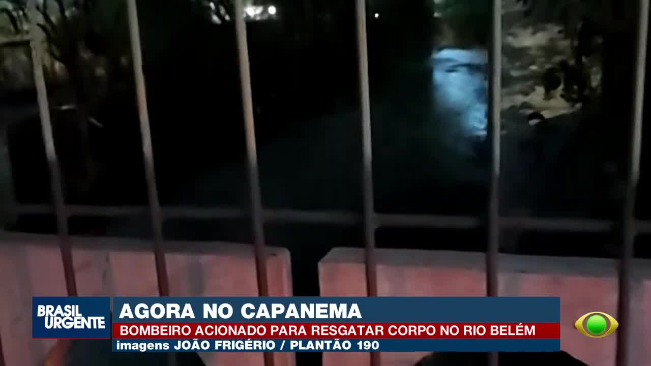 Corpo é encontrado no Rio Belém, ao lado da Vila Capanema, em Curitiba