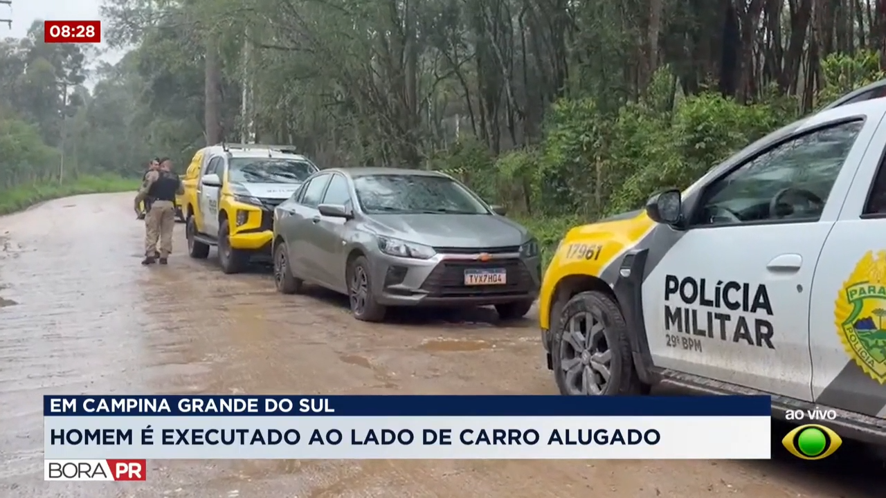 Barbeiro de 25 anos é executado a tiros em Campina Grande do Sul