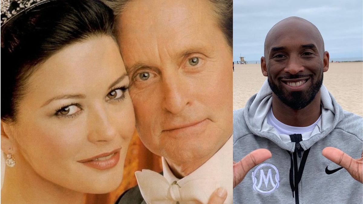 Michael Douglas diz que quase perdeu Zeta-Jones para Kobe Bryant