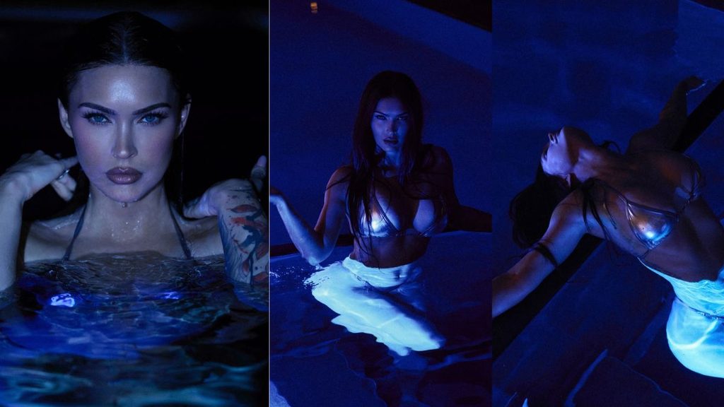 Megan Fox em ensaio para lançar novo site (Foto: Reprodução/ Instagram @meganfox)