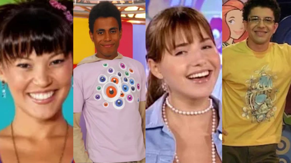 Veja o antes e depois dos apresentadores da TV Globinho
