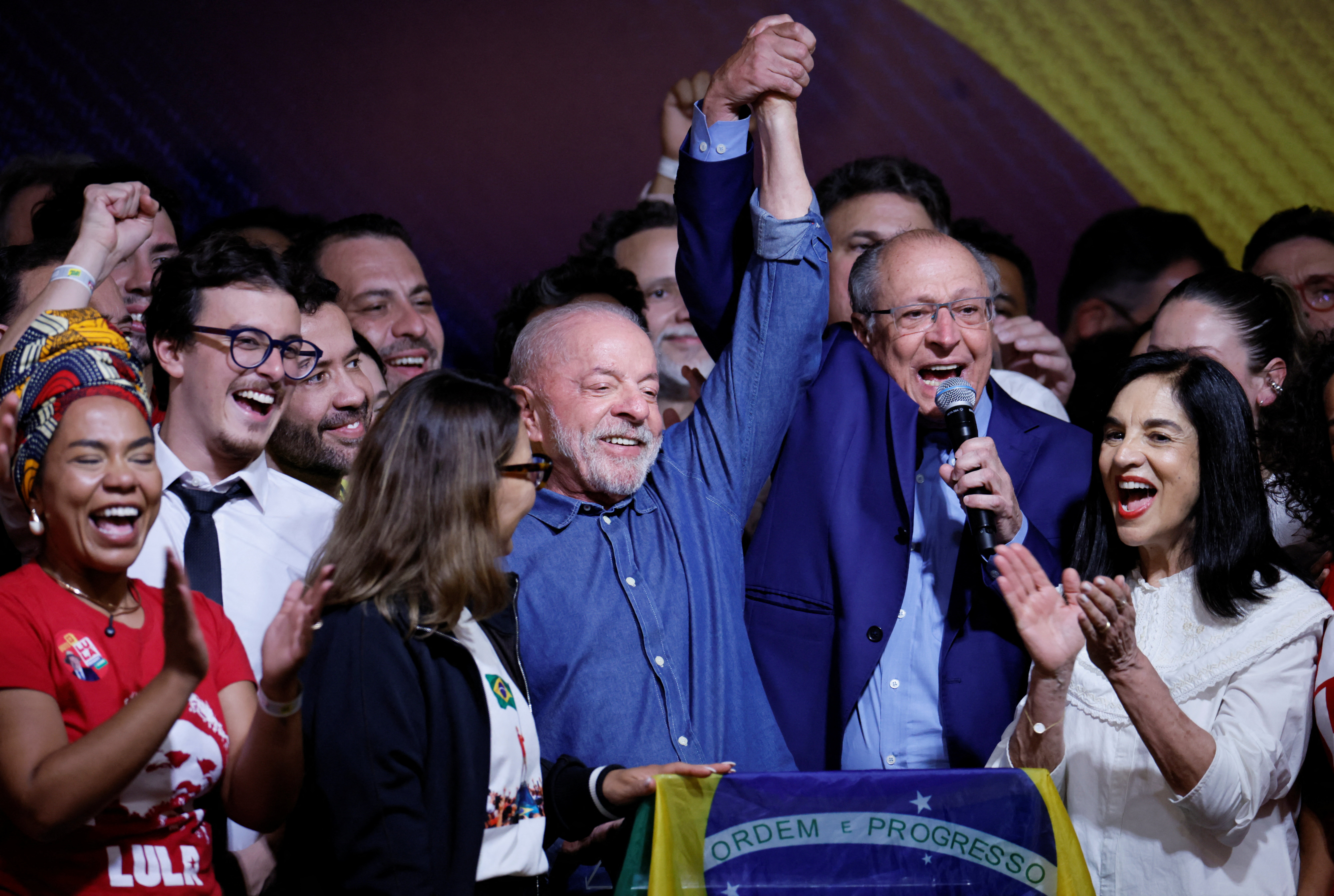 Presidentes do Paraguai, Bolívia e Panamá cumprimentam Lula pela reeleição