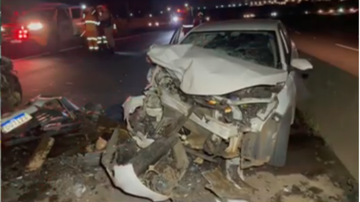 Motorista bêbado invade contramão e causa acidente grave no PR