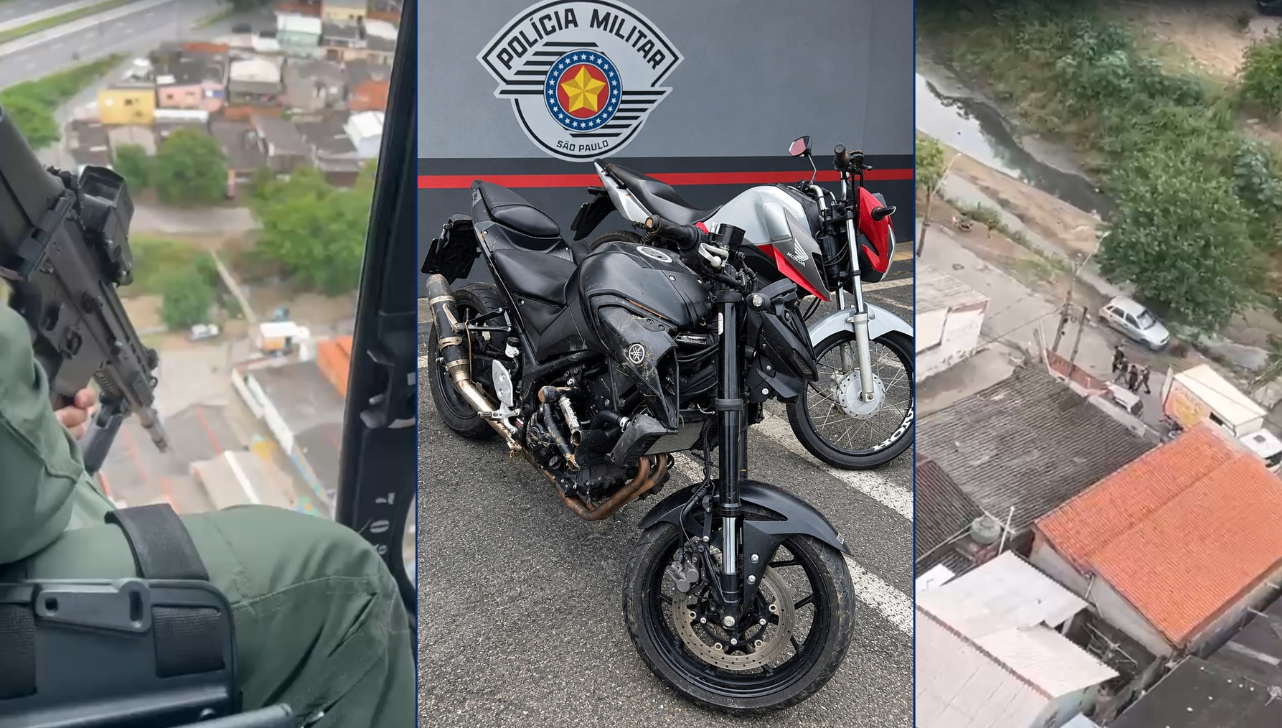 PM detém dois homens e adolescente com moto furtada em Campinas