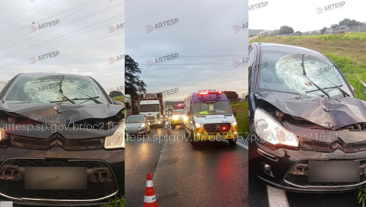 Pedestre morre após ser atropelado por carro na Bandeirantes, em Campinas