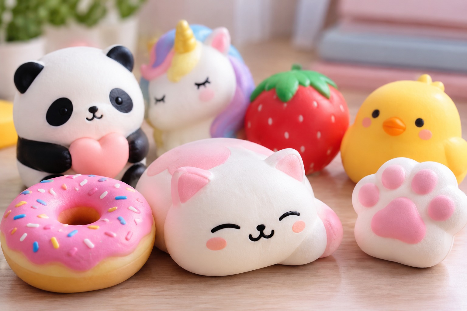 Squishies: pediatra alerta para riscos de brinquedos que viraram febre