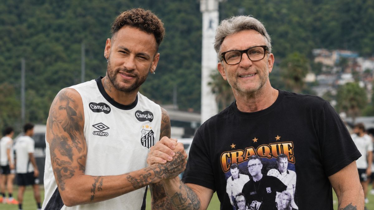 Neymar aceita convite de Neto para participar do "Os Donos da Bola"
