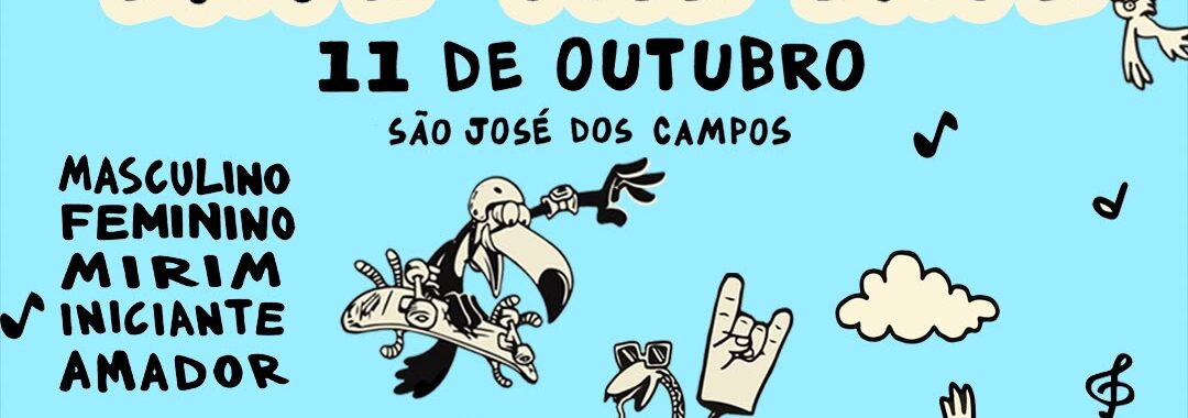 SJC recebe a última etapa do Circuito Paulista de Skate!