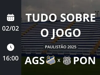 Água Santa x Ponte Preta: placar ao vivo, escalações, lances, gols e mais